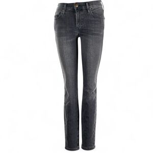 The Great Women’s 26‎ Gray Wash Skinny Jeans Mid Rise Stretch Denim Pants